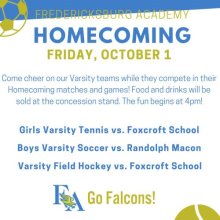 Exciting Homecoming Games Ahead: Go Falcons!